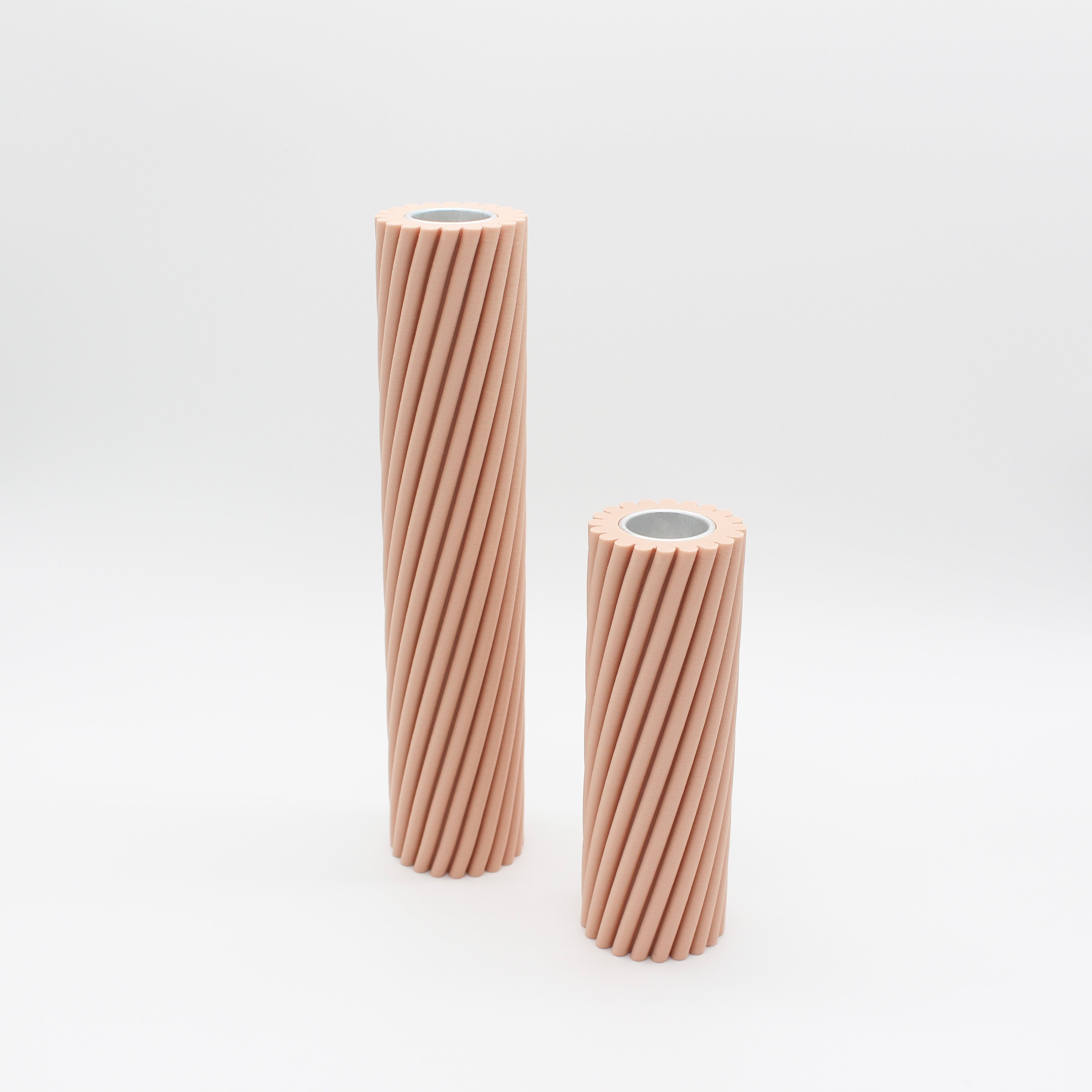 Strofi candle stick holder blossom, 3D Printed Recycled Plastic, Deme Design #color_blossom
