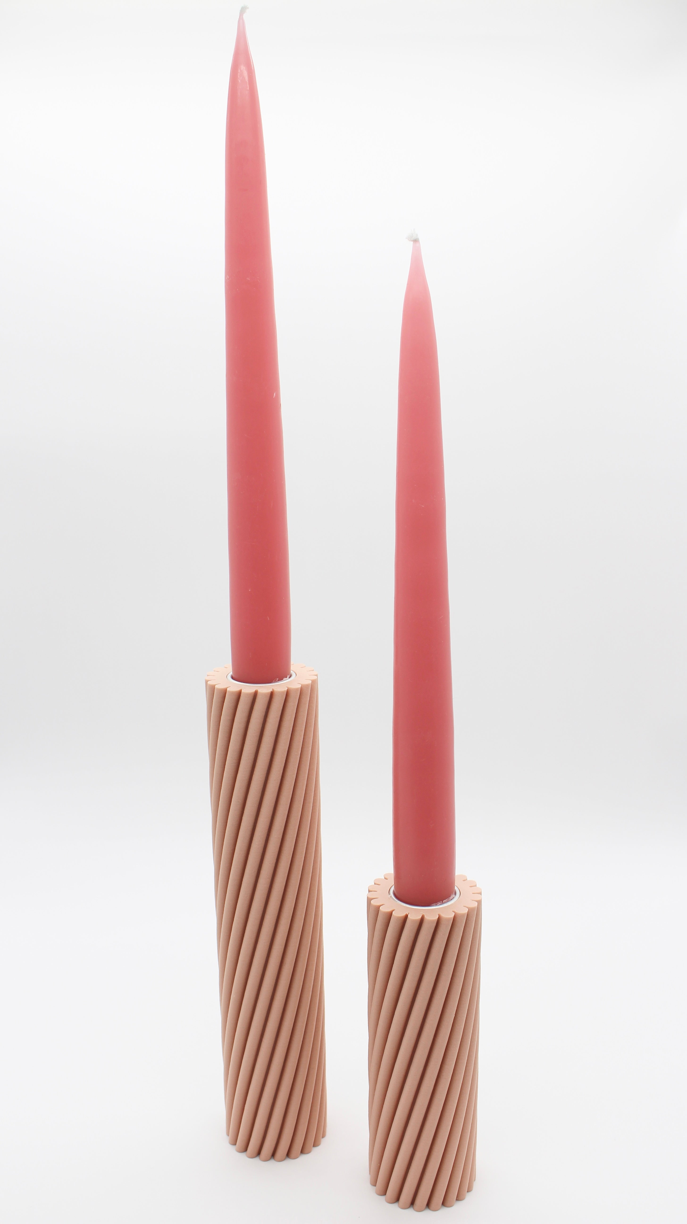 Strofi candle stick holder blossom, 3D Printed Recycled Plastic, Deme Design #color_blossom