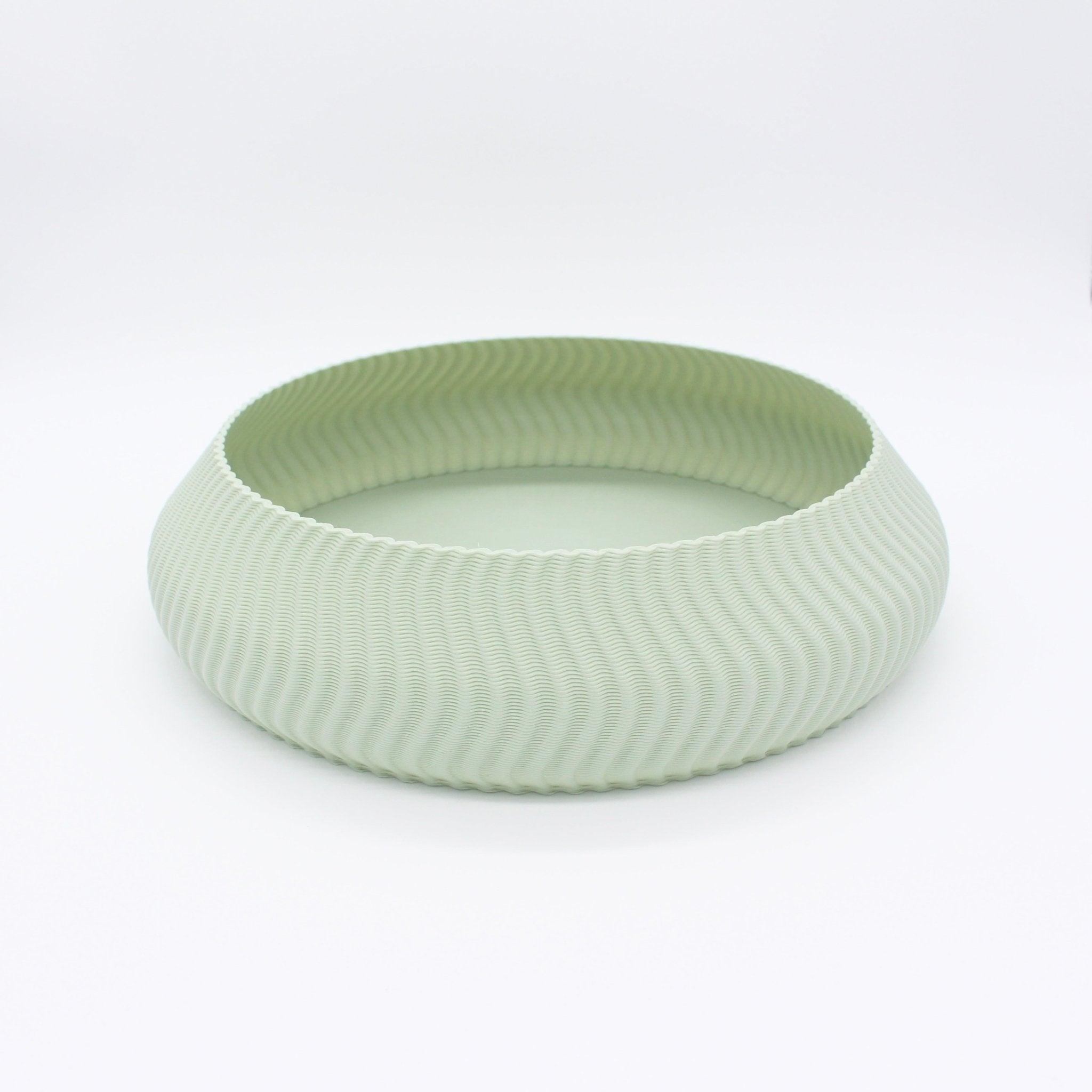 Kyma Bowl Sage, 3D Printed Recycled Plastic, Deme Design #color_sage