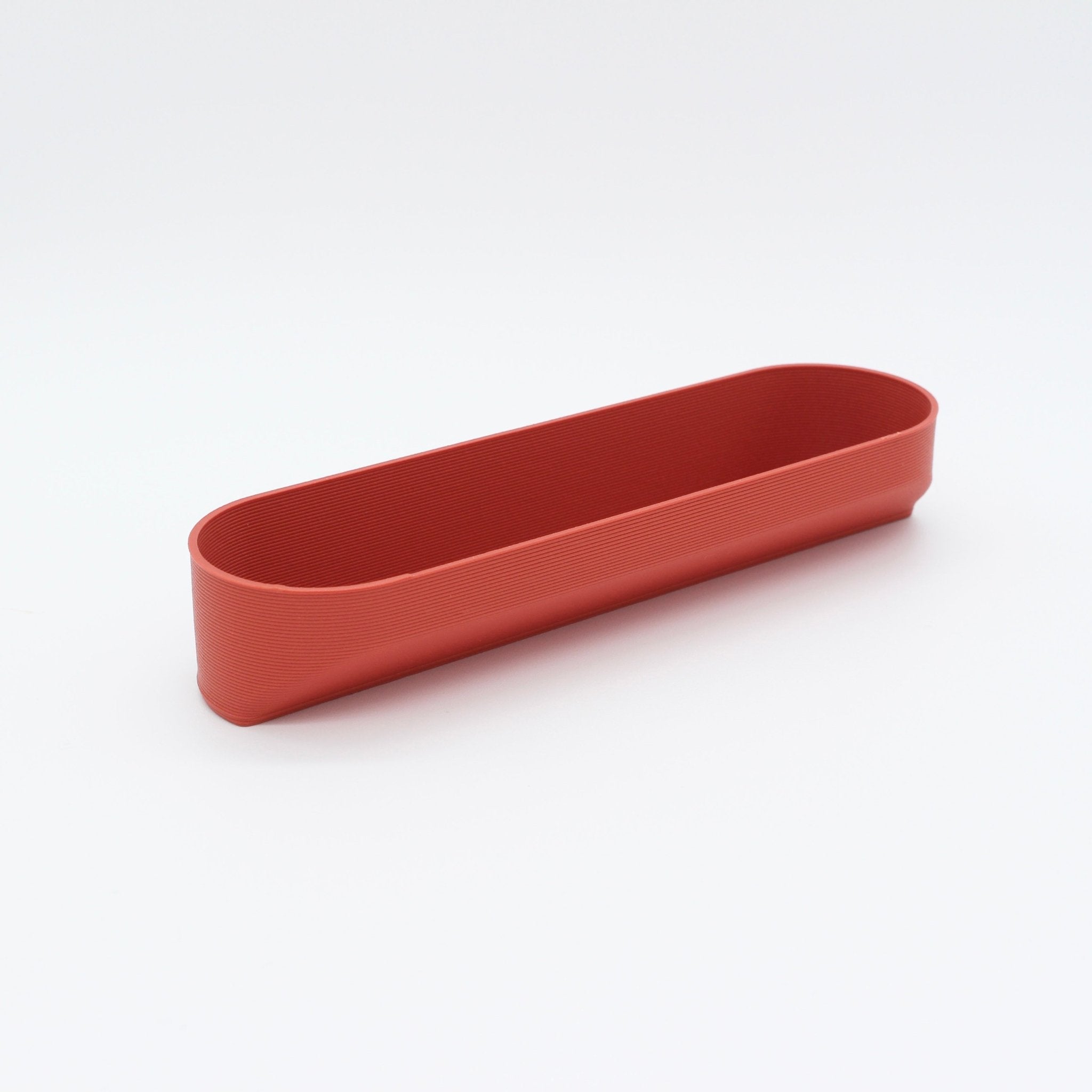 Pefto Pencil Tray Terracotta, 3D Printed Recycled Plastic, Deme Design #color_terracotta