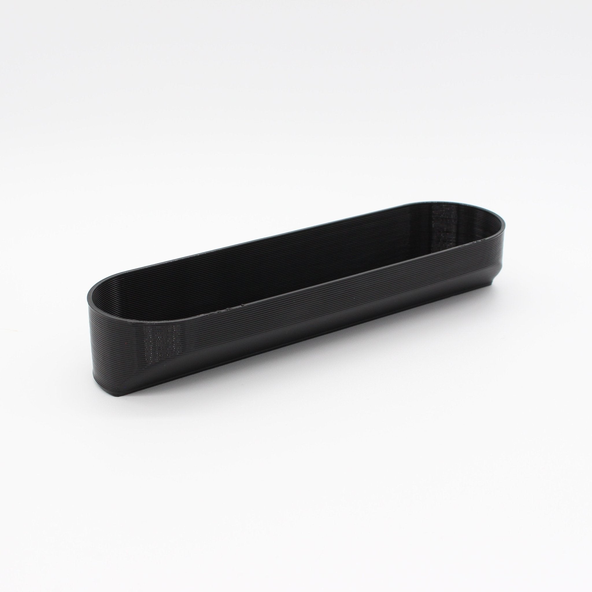 Pefto Pencil Tray Black, 3D Printed Recycled Plastic, Deme Design #color_black